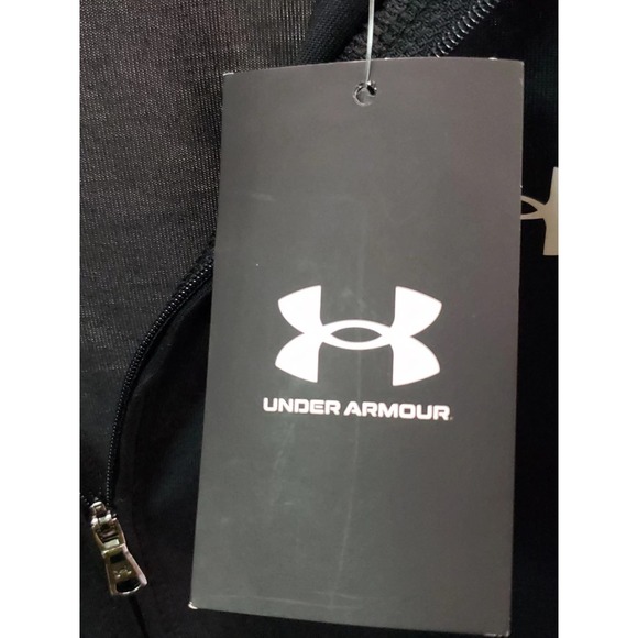 Under Armour Women Black Quarter Zip Long Sleeve Athletic Performance Top Medium - Picture 7 of 7